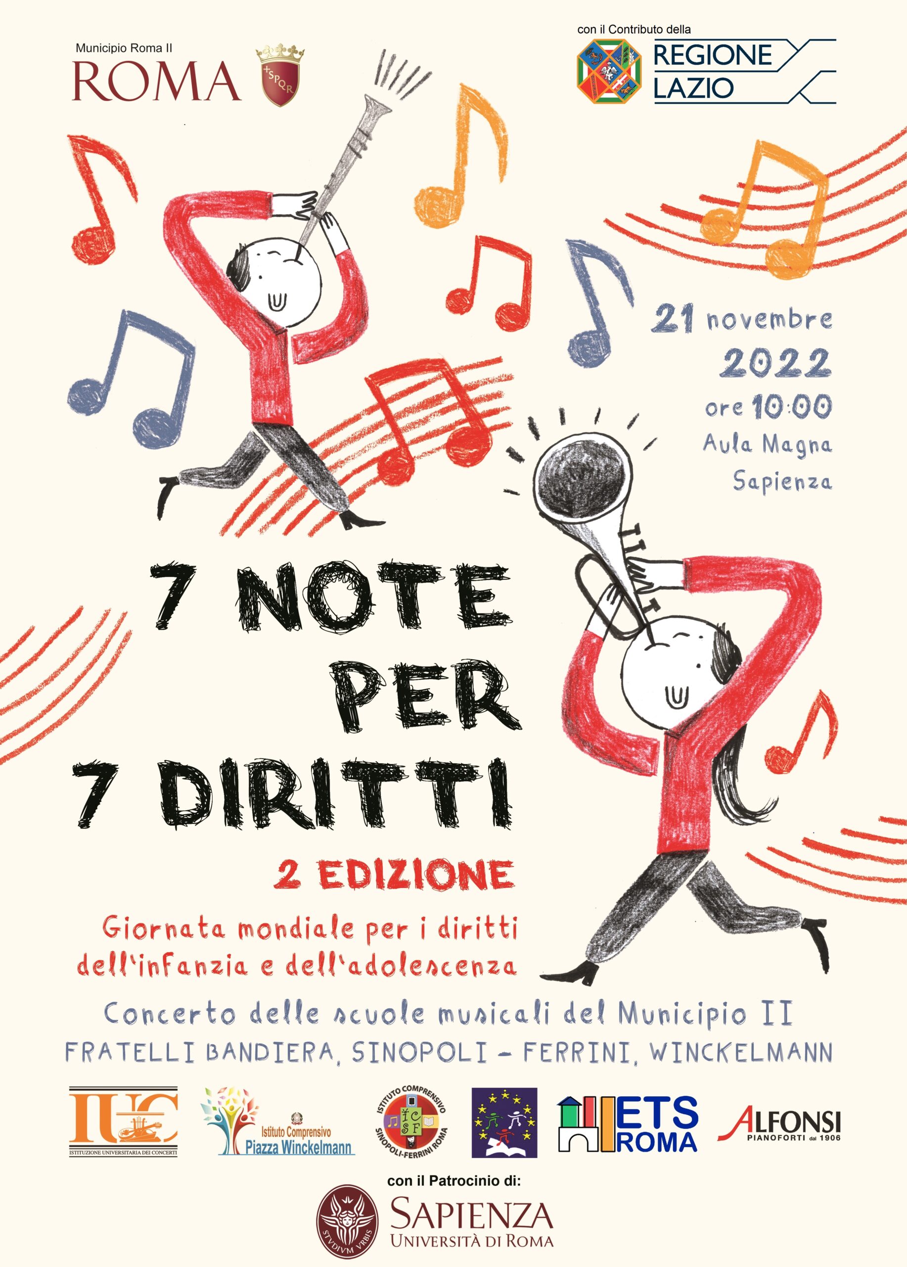 You are currently viewing 21 Novembre – “7 Note per 7 Diritti”